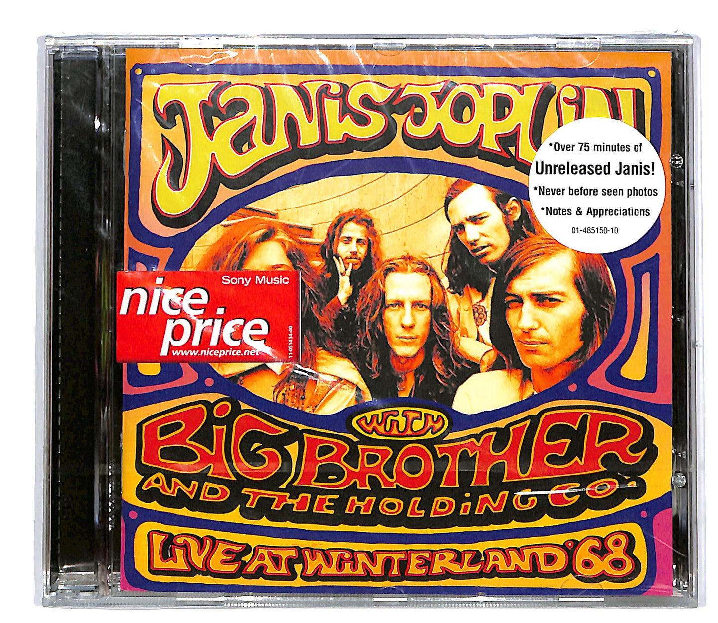 EBOND Janis Joplin With Big Brothery - Live At Winterland '68 CD CD047923