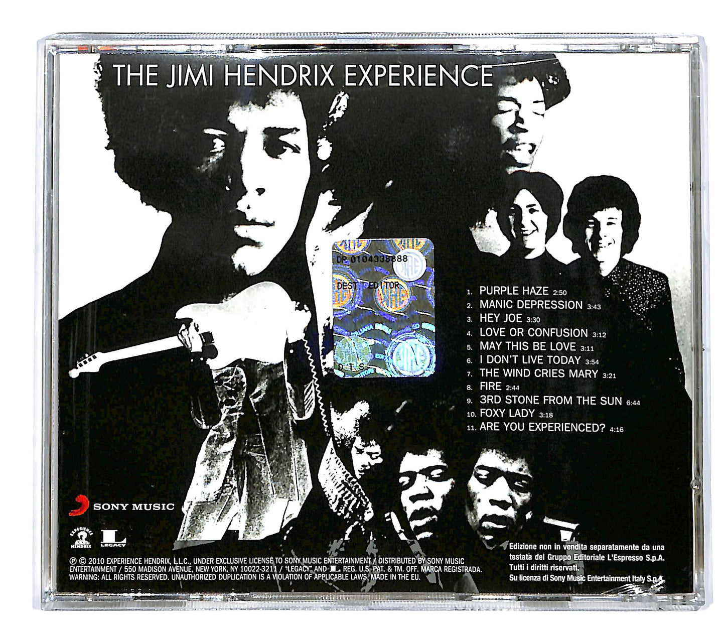 EBOND Jimi Hendrix Experience - Are You Experienced EDITORIALE CD CD047931