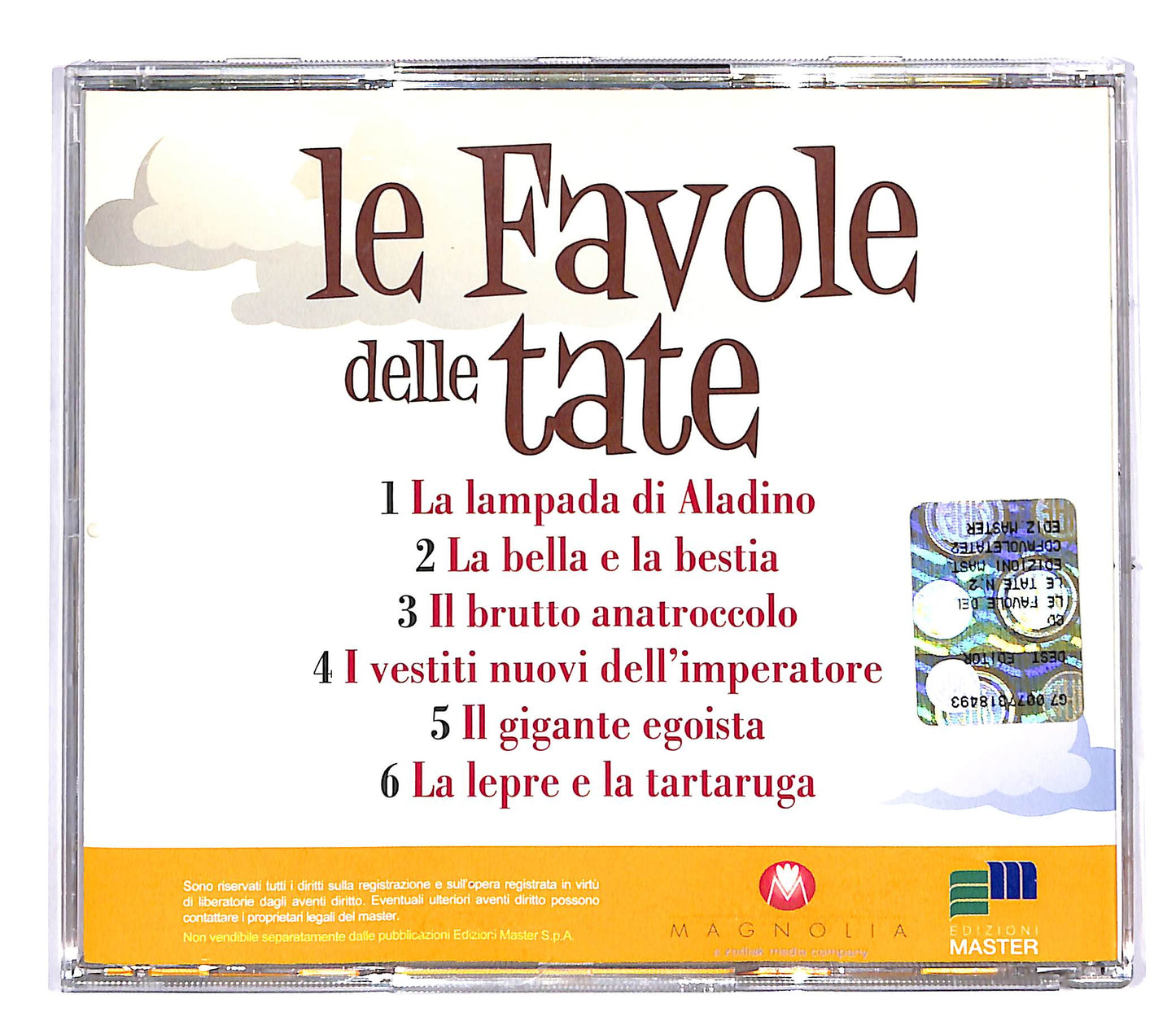 EBOND Various - le favole delle tate vol.2 EDITORIALE CD CD048014