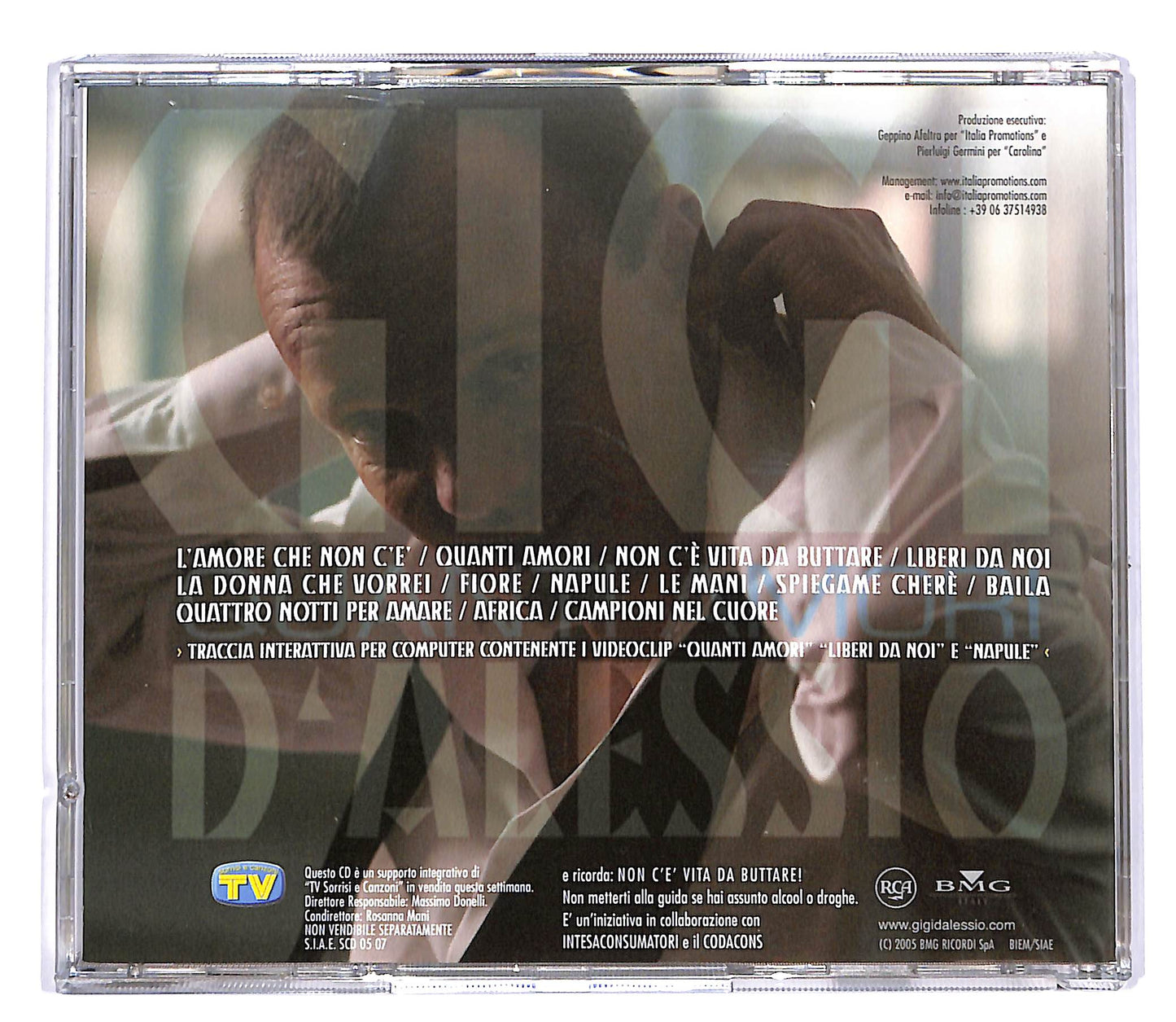 EBOND Gigi D'Alessio - Quanti Amori EDITORIALE CD CD048015