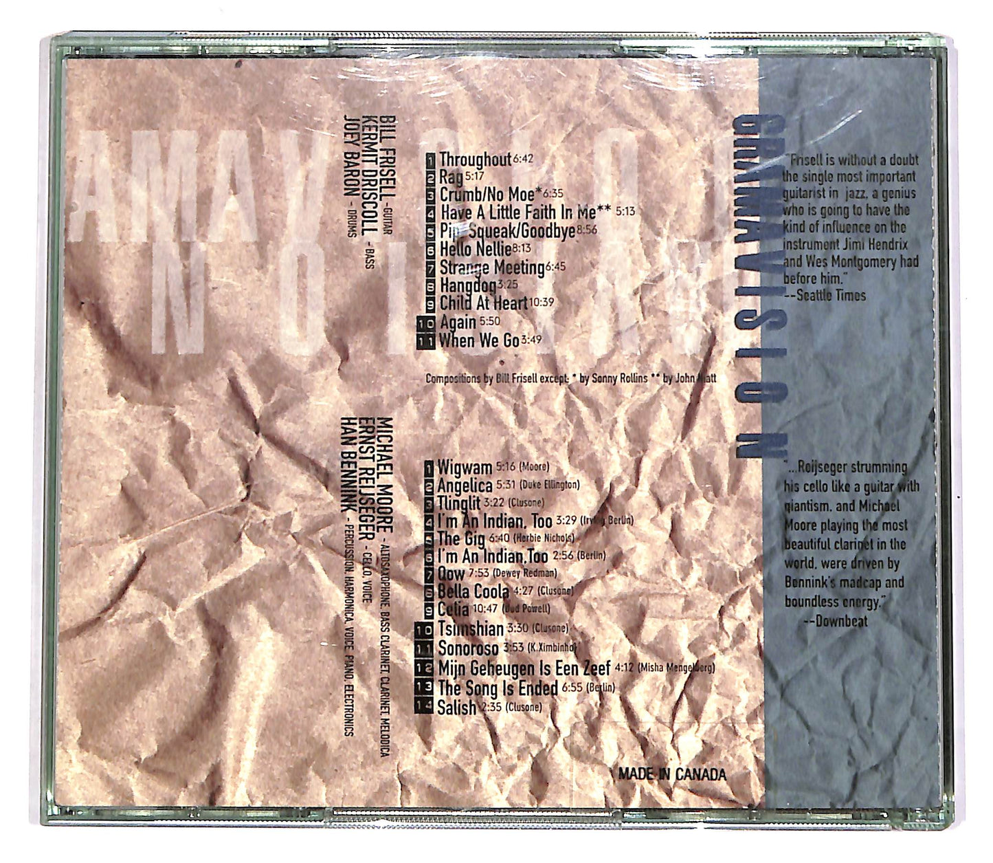 EBOND Gramavision Advance(2 dischi) CD CD063040