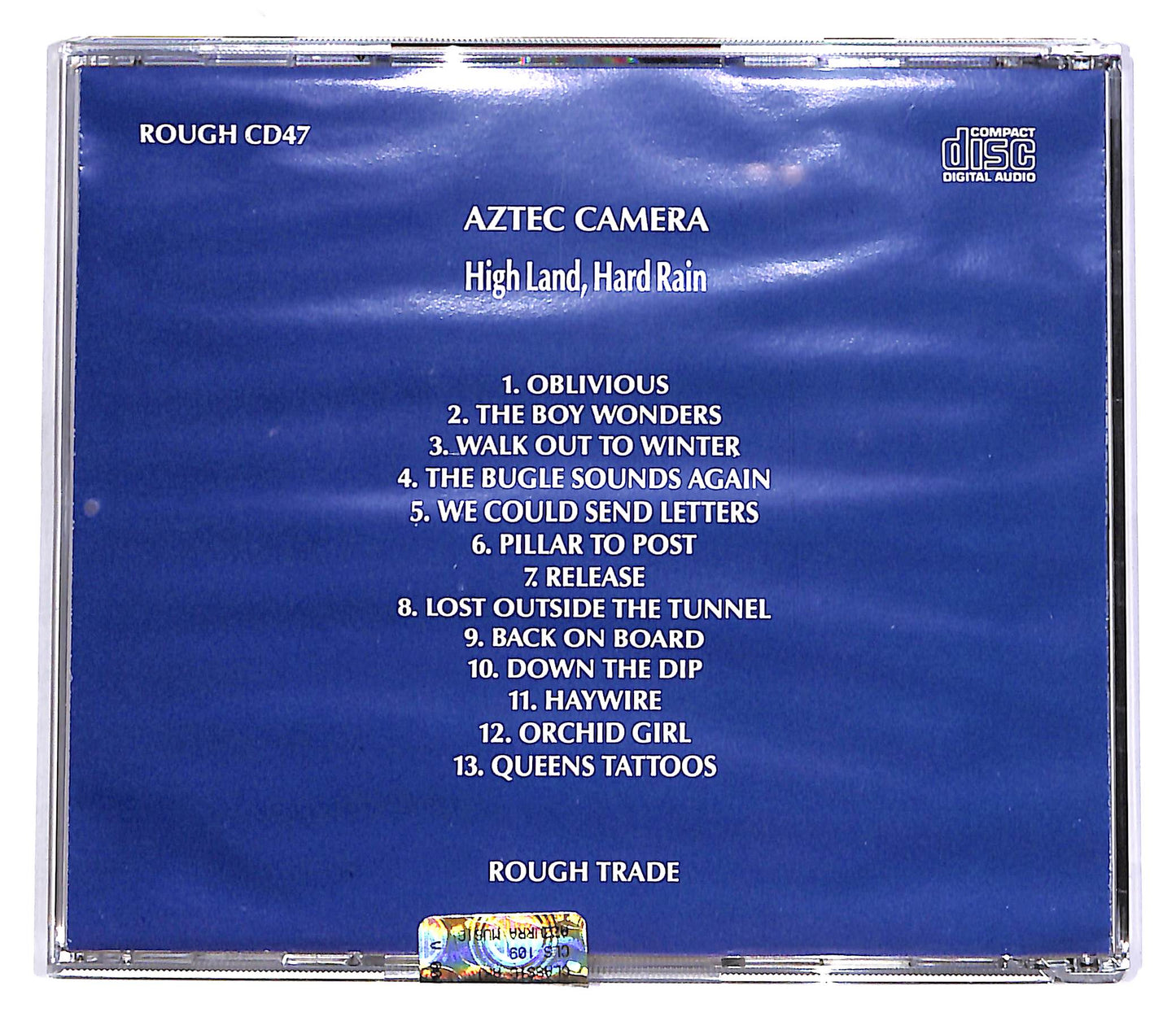EBOND Aztec Camera - High Land, Hard Rain EDITORIALE CD CD063115
