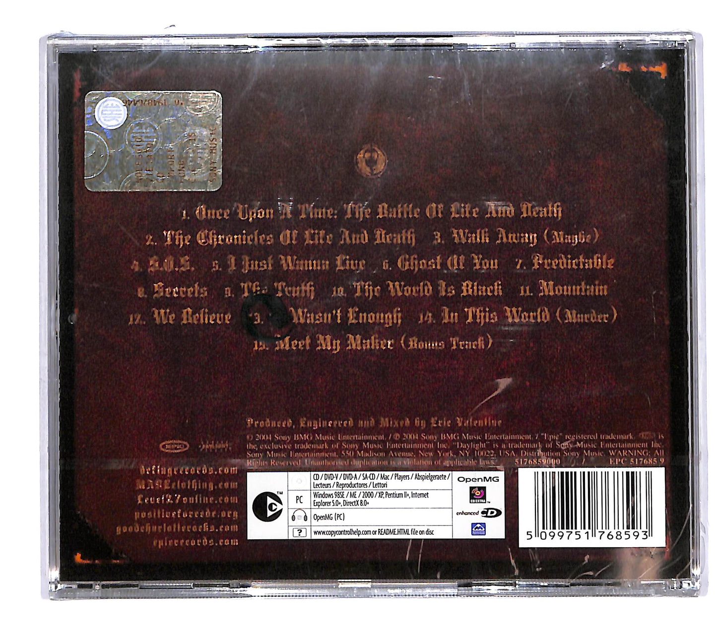 EBOND Good Charlotte - The Chronicles Of Life And Death CD CD064654