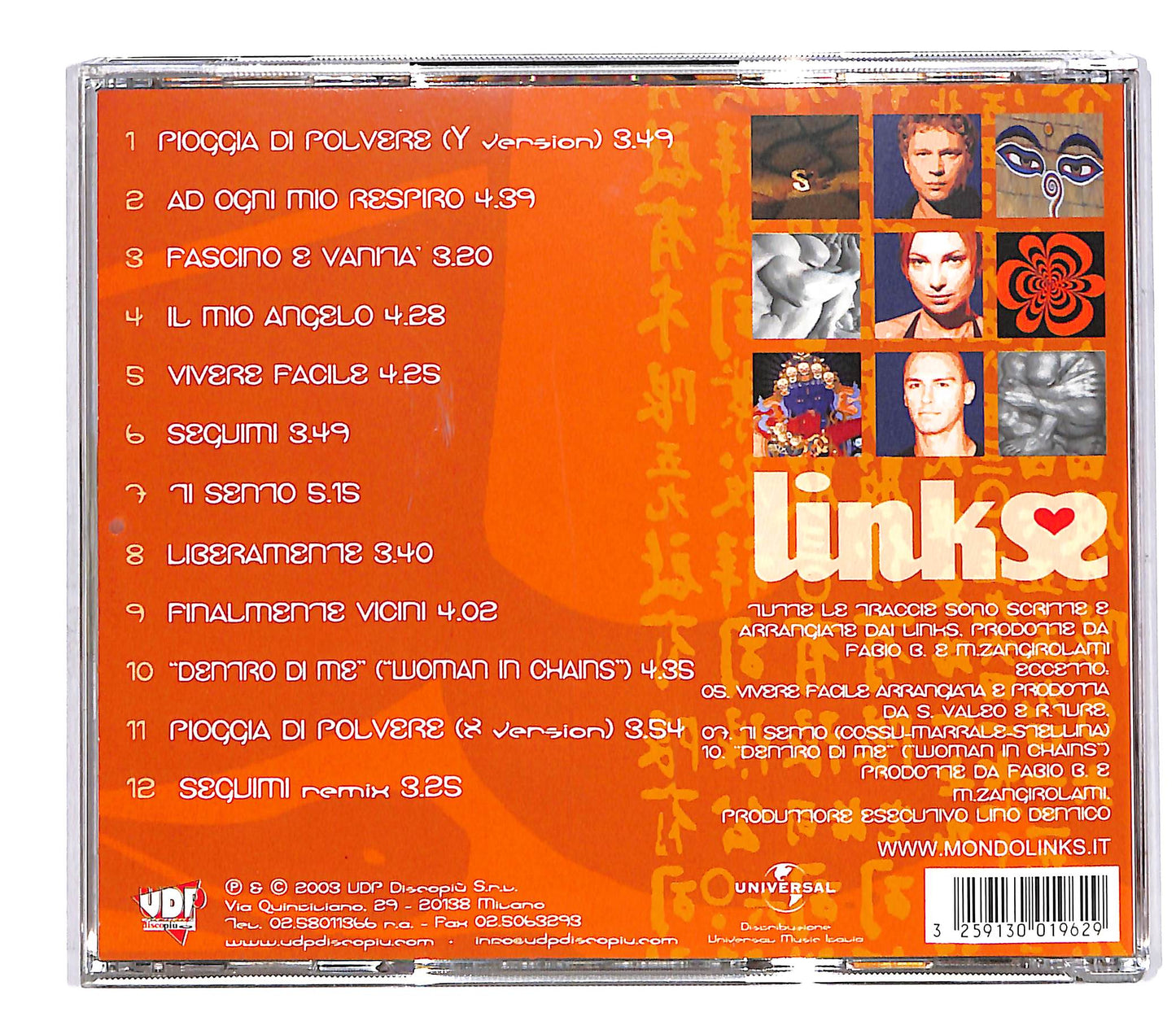 EBOND Links - Pioggia Di Polvere CD CD064663