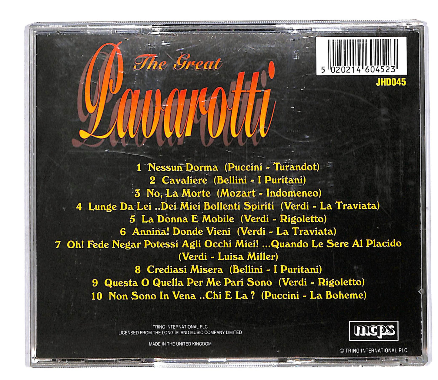 EBOND Pavarotti - The Great Pavarotti CD CD064746