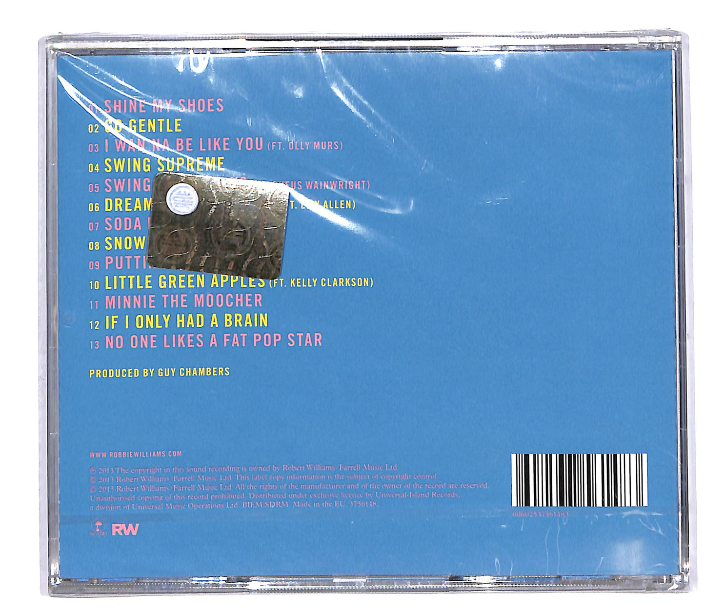 EBOND Robbie Williams - Swings Both Ways CD CD064756