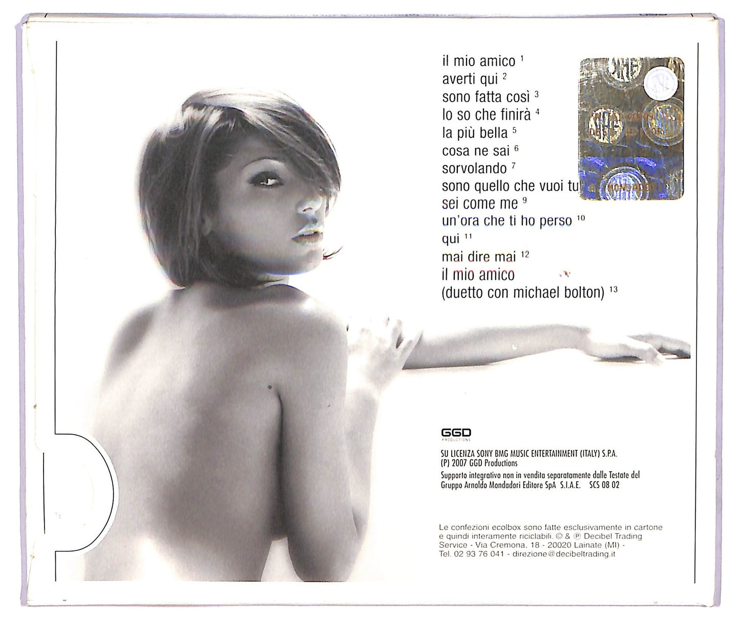 EBOND Anna Tatangelo - Mai Dire MaiEditoriale CD CD068301