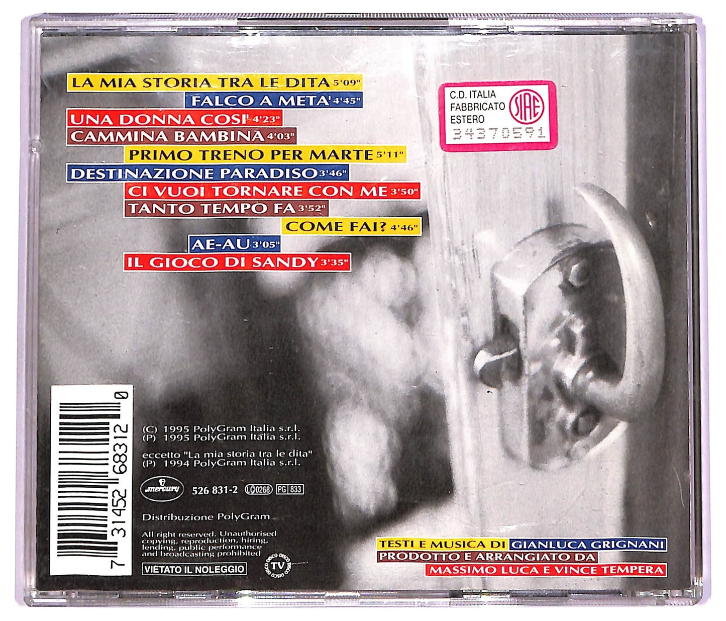 EBOND Gianluca Grignani - Destinazione Paradiso CD CD068930