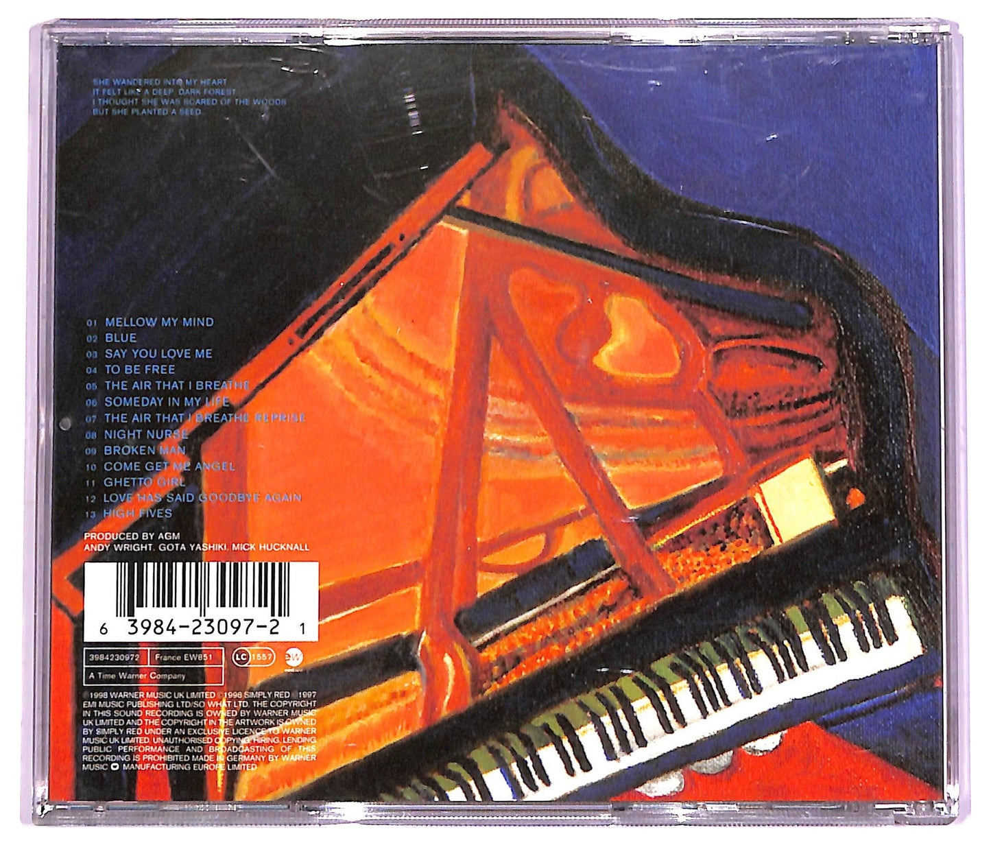 EBOND Simply Red - Blue CD CD069130