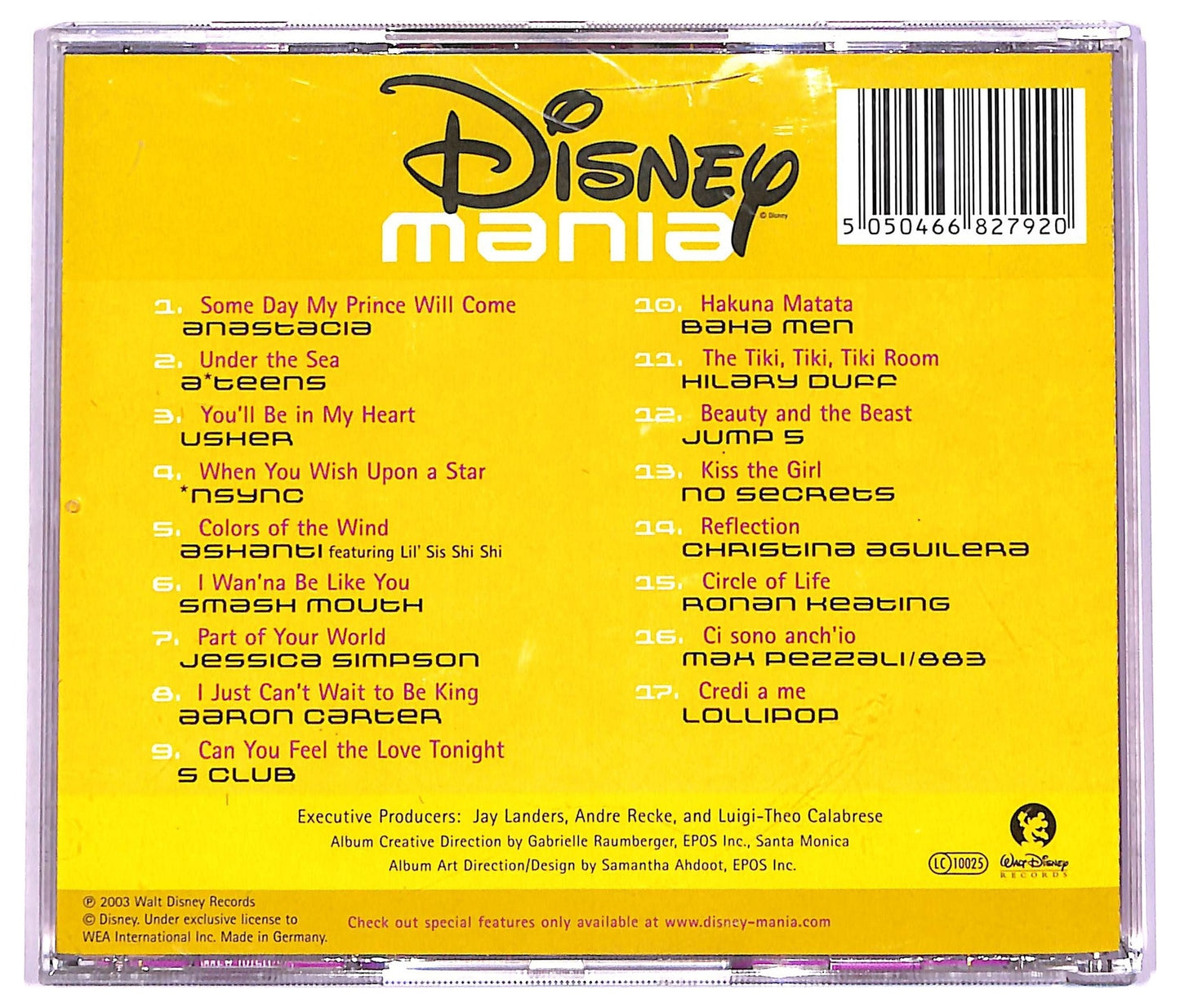 EBOND Various - Disneymania CD CD069323