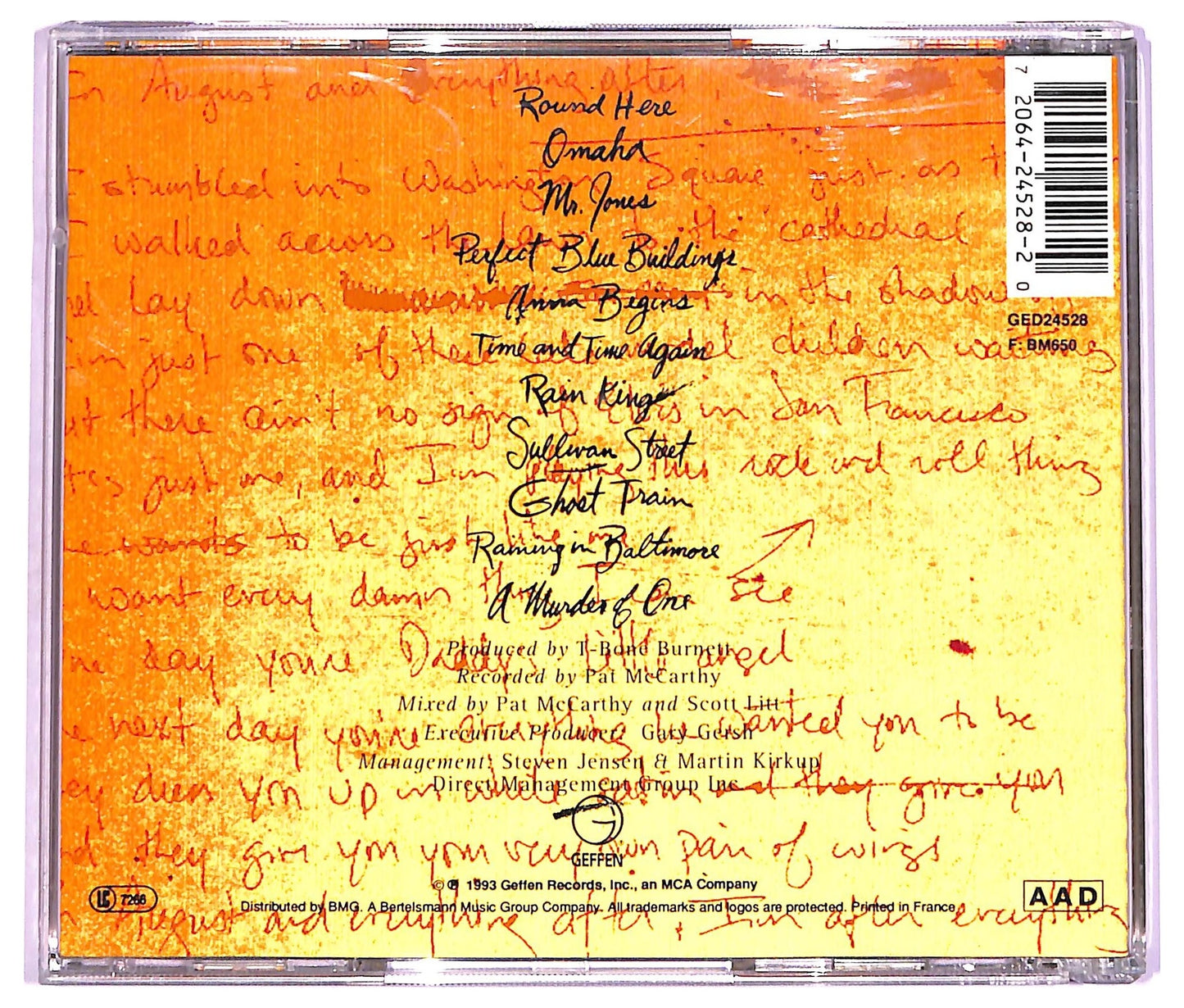 EBOND Counting Crows - August And Everything After CD CD069363