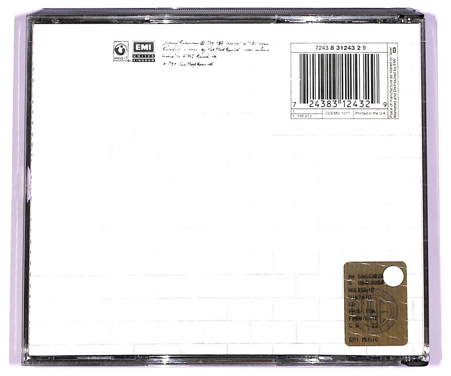 EBOND Pink Floyd - The Wall CD CD069522