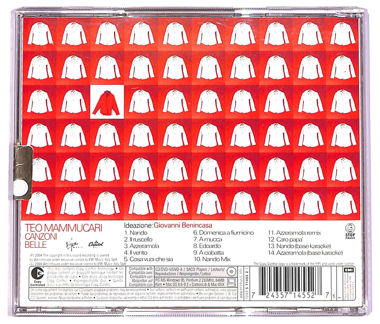 EBOND Teo Mammucari - Canzoni Belle CD CD069537