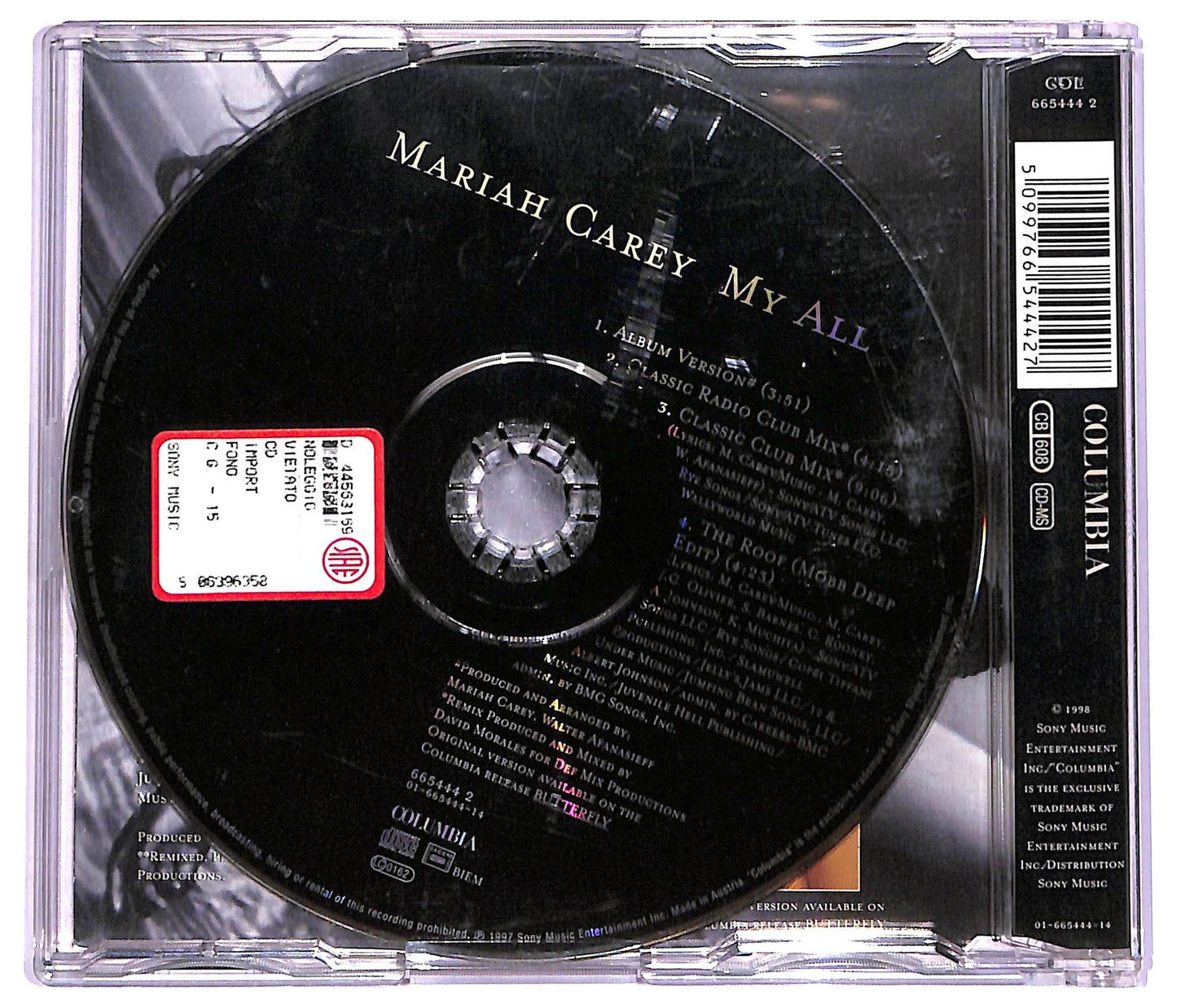 EBOND Mariah Carey - My All CD CD069913