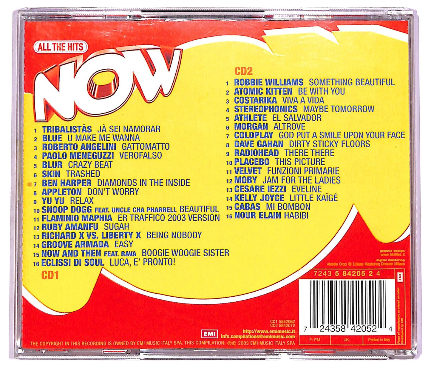 EBOND all the hits now - 2CD CD070018
