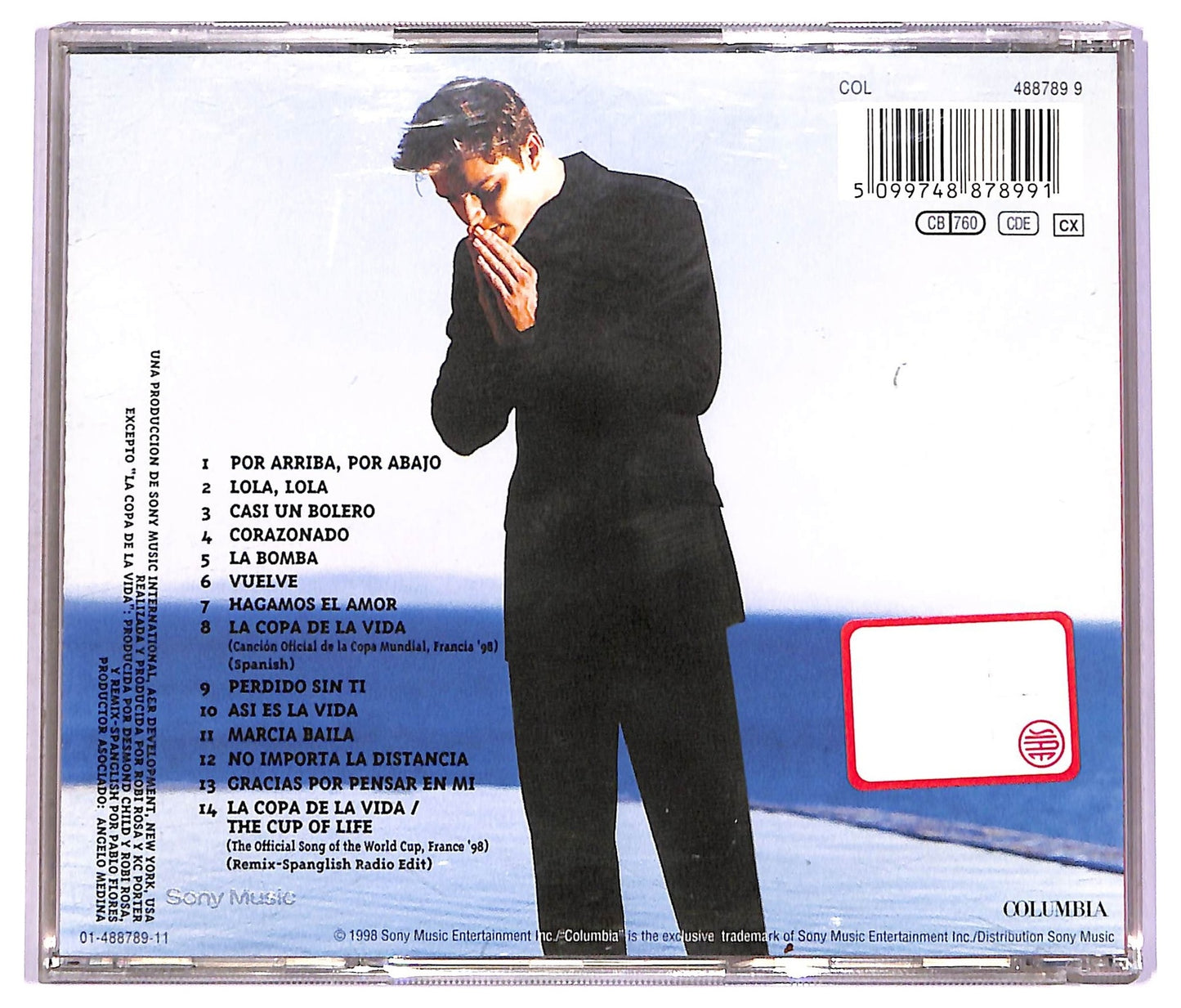 EBOND Ricky Martin - Vuelve CD CD070123