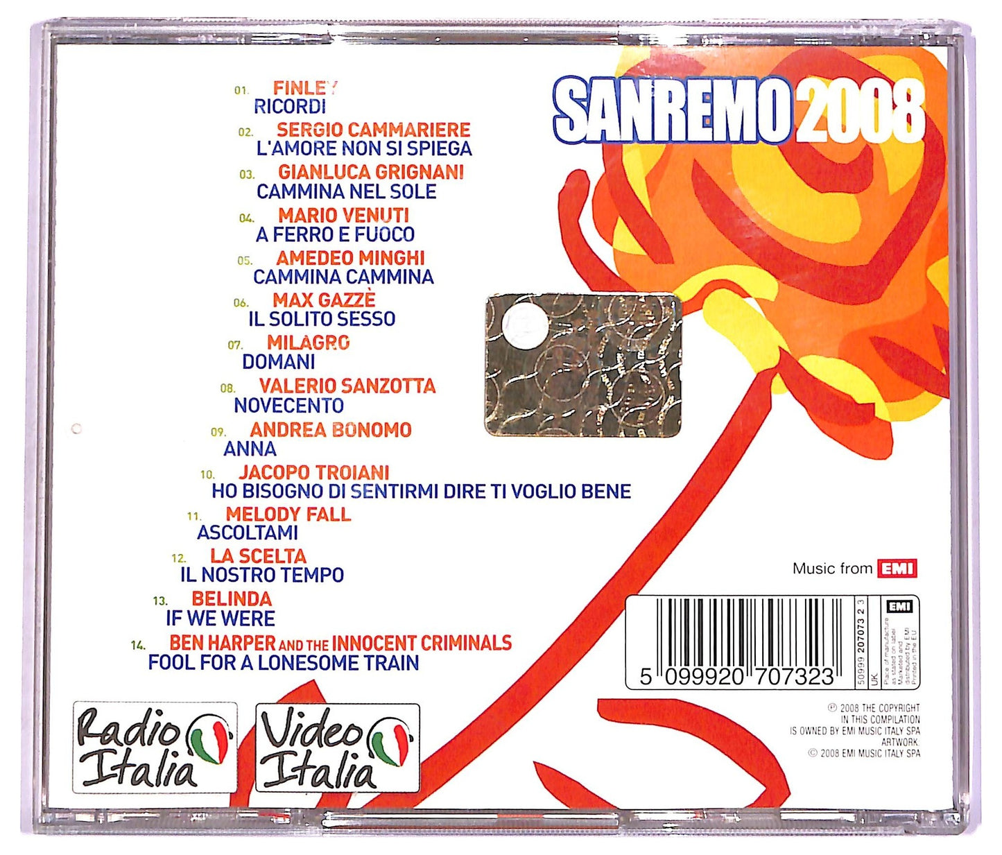 EBOND Sanremo 2008 CD CD070124