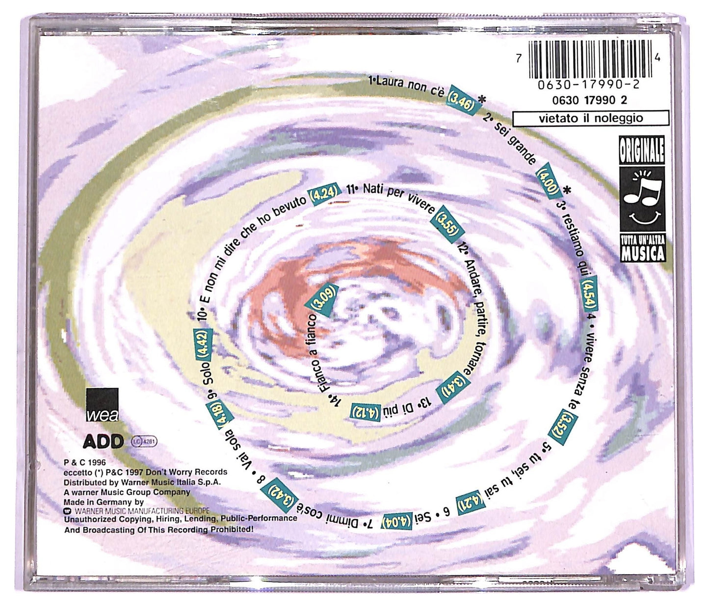 EBOND Nek - Lei, Gli Amici E Tutto Il Resto CD CD070229