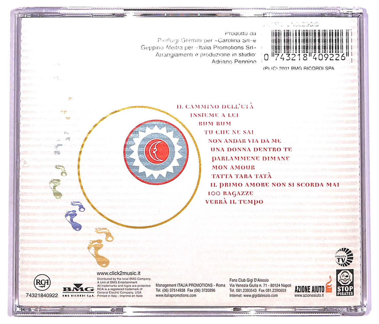 EBOND Gigi D'alessio - Il Cammino Dell'eta CD CD070357