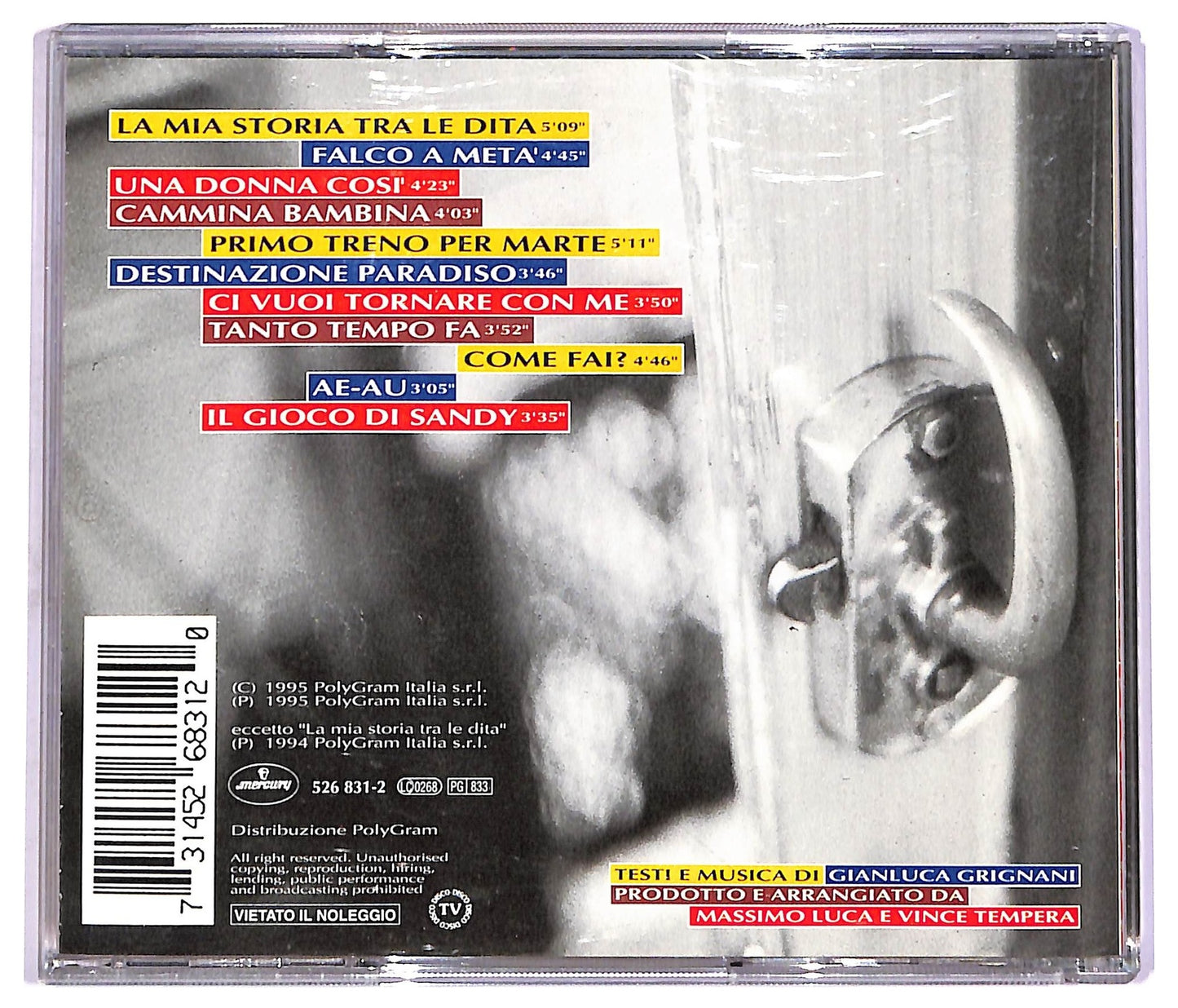EBOND Gianluca Grignani - Destinazione Paradiso CD CD070761