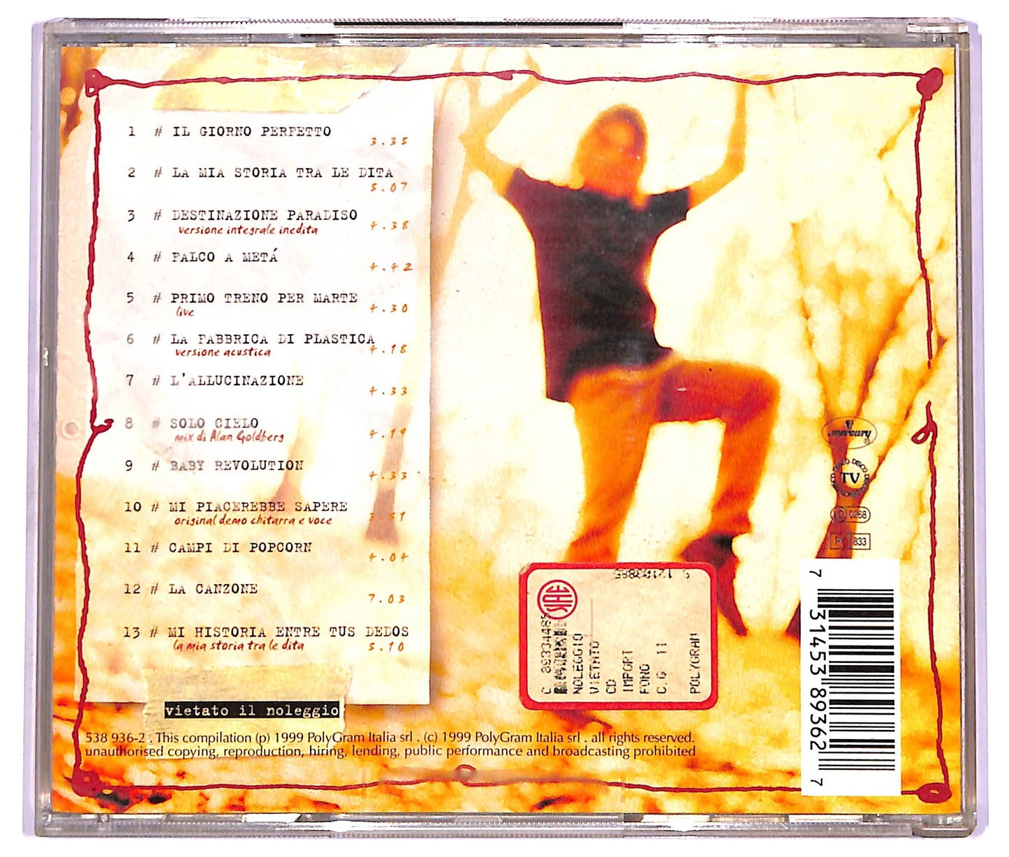 EBOND Gianluca Grignani - Il Giorno Perfetto CD CD070814