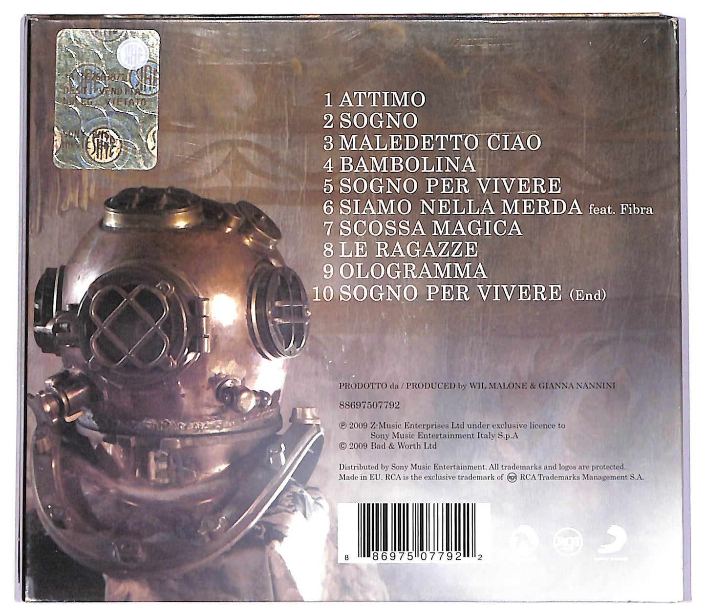 EBOND Gianna Nannini - GiannaDream (Solo I Sogni Sono Veri) CD CD071325