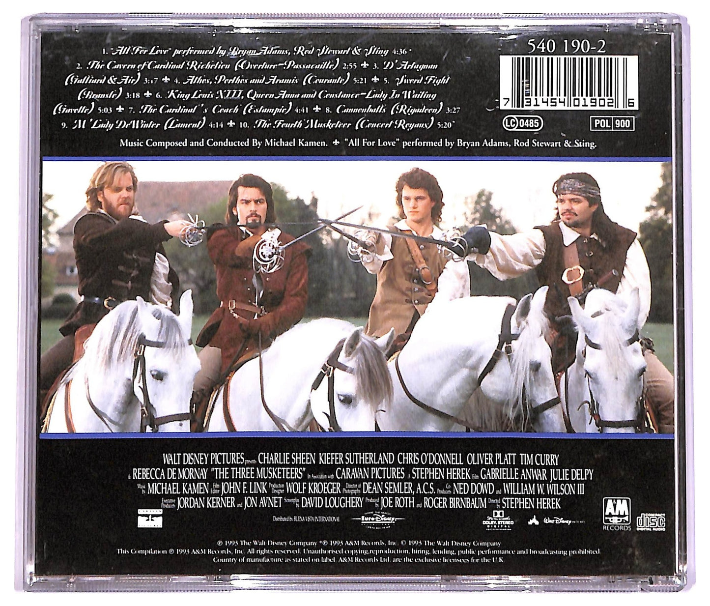 EBOND Michael Kamen - The Three Musketeers CD CD071408