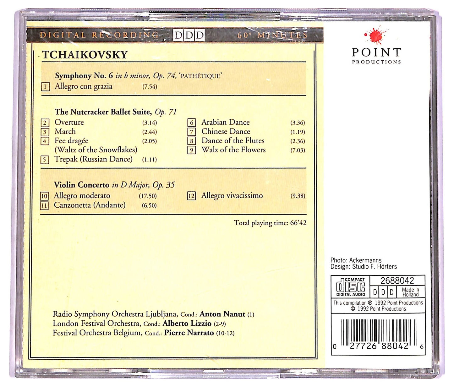 EBOND Tchaikovsky - Il Grande Tchaikovsky CD CD071702