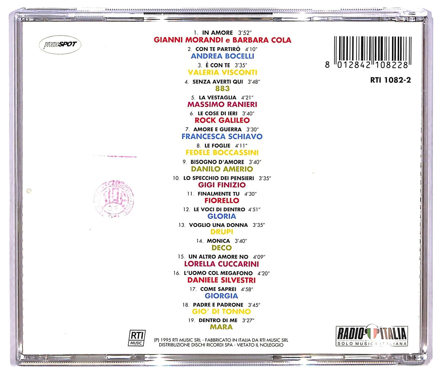 EBOND Various - Il Meglio Di Sanremo '95 CD CD071914