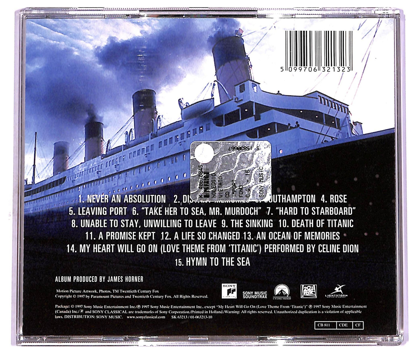 EBOND James Horner - Titanic (music From The Motion Picture) CD CD072204