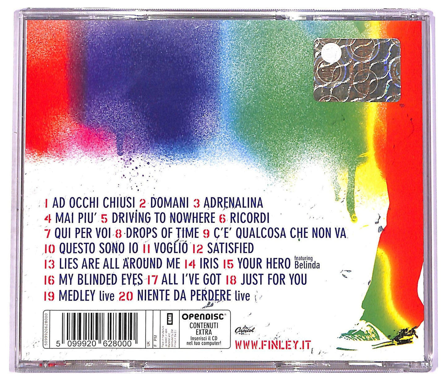 EBOND Finley - Adrenalina 2 ALBUM JEWEL CASE CD CD072216