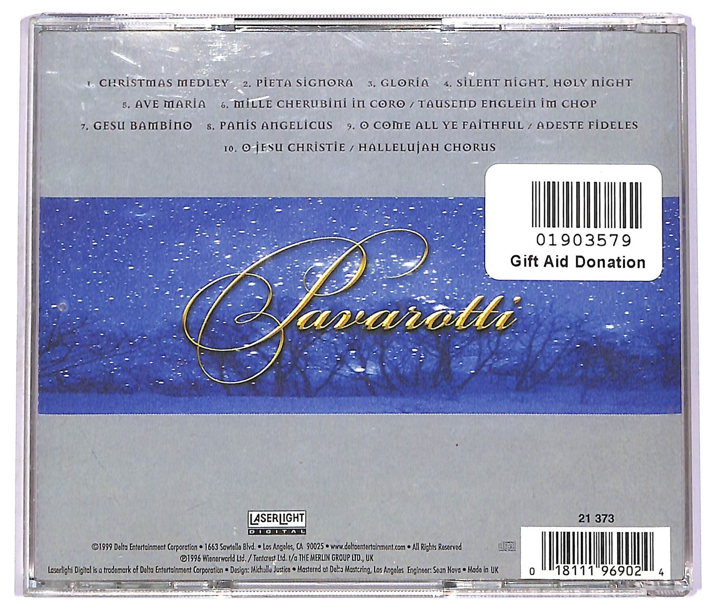 EBOND Luciano Pavarotti - Christmas With Pavarotti CD CD072527
