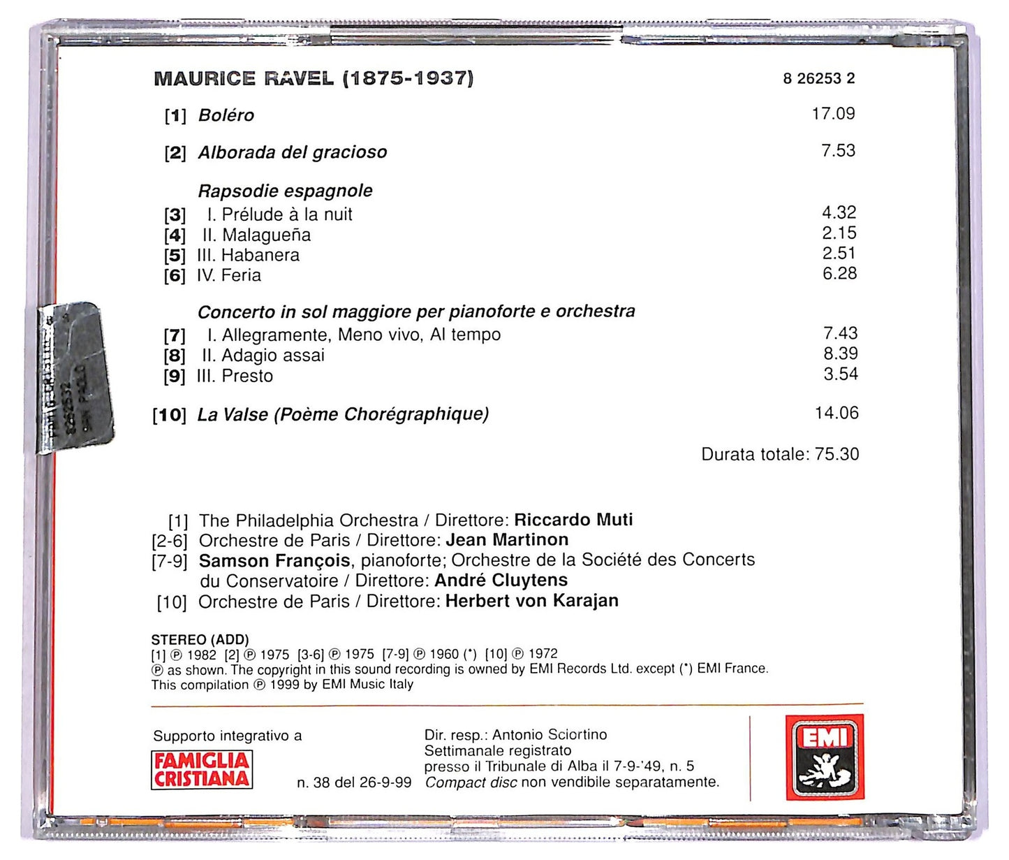 EBOND Maurice Ravel - Maurice Ravel CD CD072735