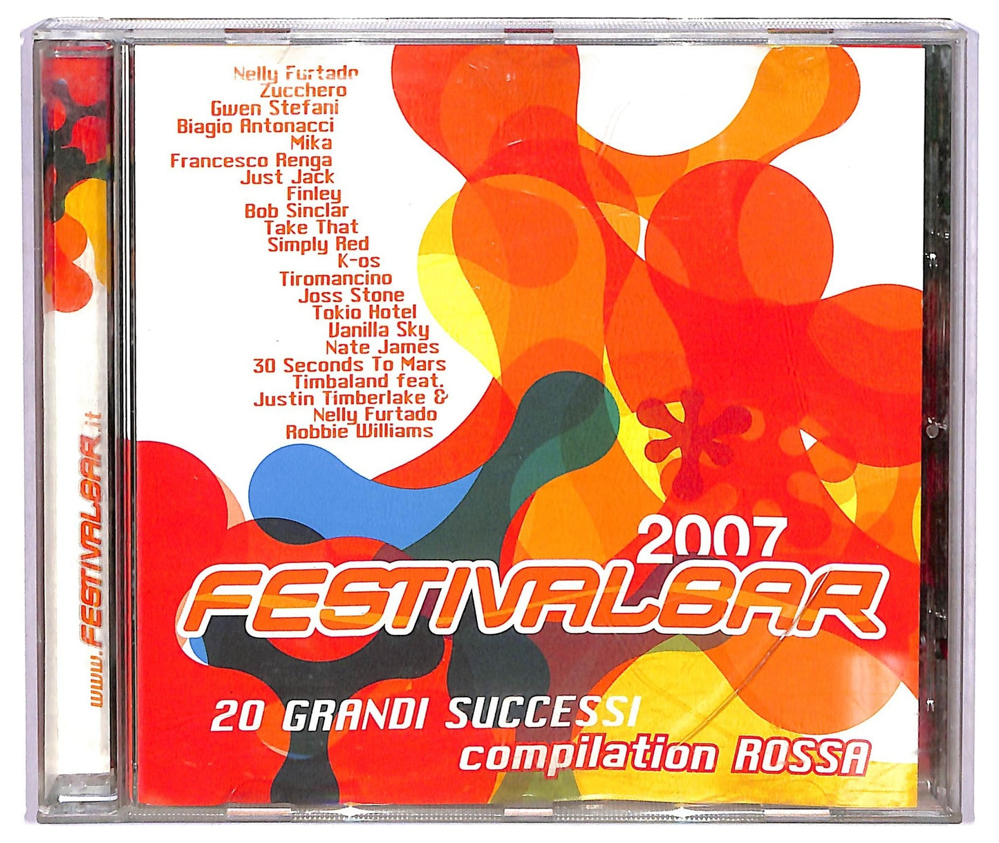 EBOND Festivalbar 2007 - Compilation Rossa CD CD073008