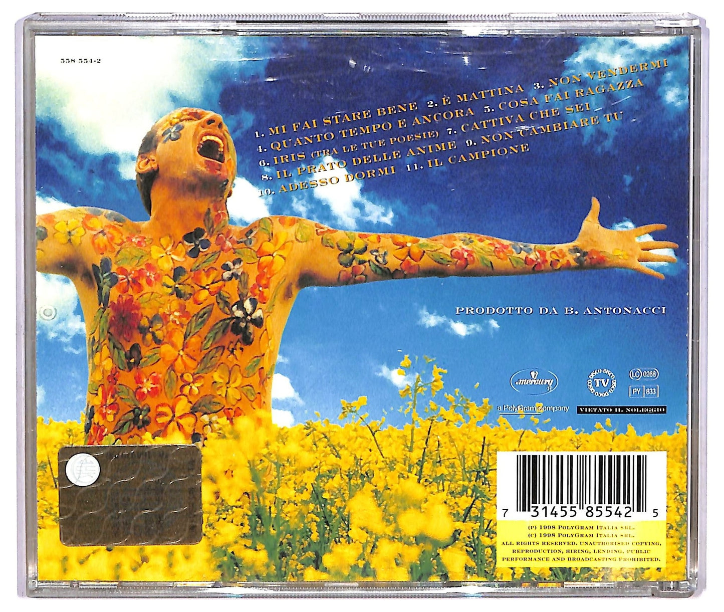 EBOND Biagio Antonacci - Mi Fai Stare Bene CD CD073036