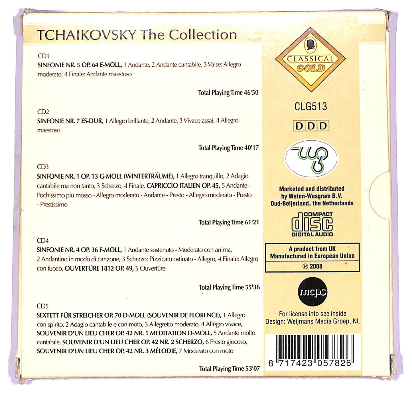 EBOND Various - Tchaikovsky The Collection CD CD073915