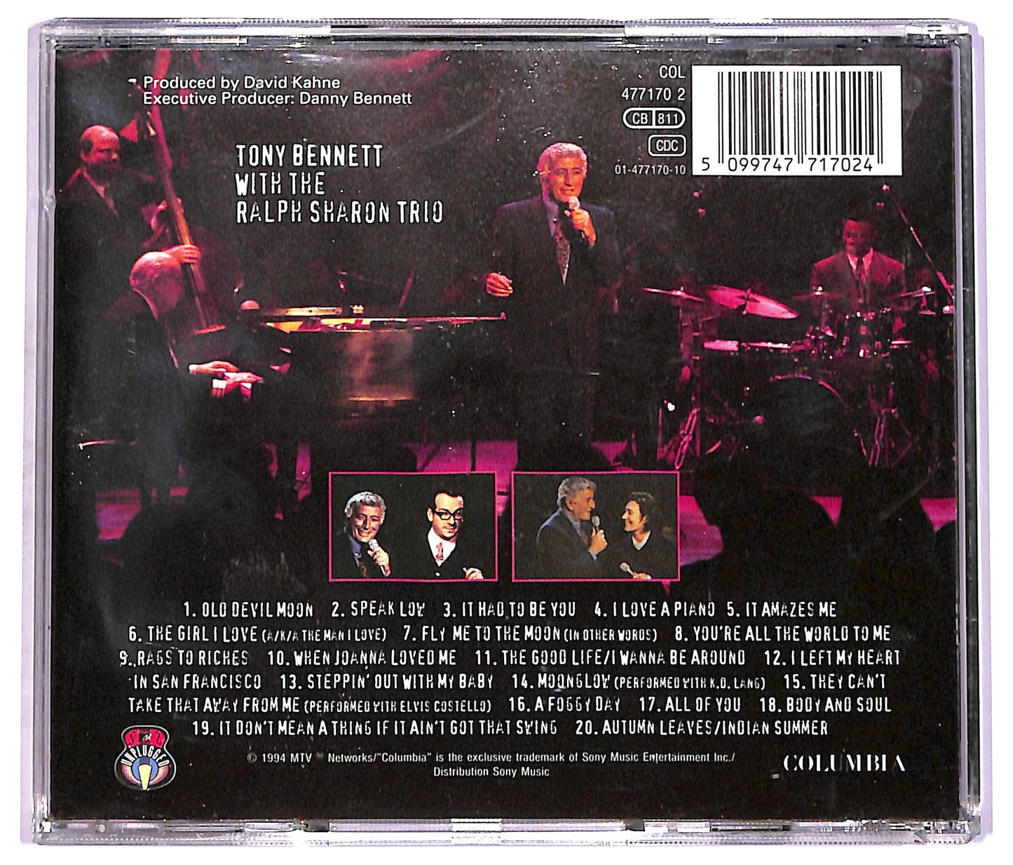 EBOND Tony Bennett - Mtv Unplugged CD CD073943