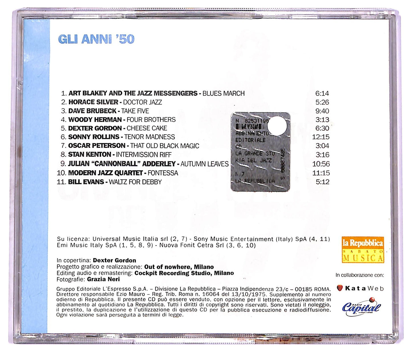 EBOND Gli Anni ,50 CD CD074253