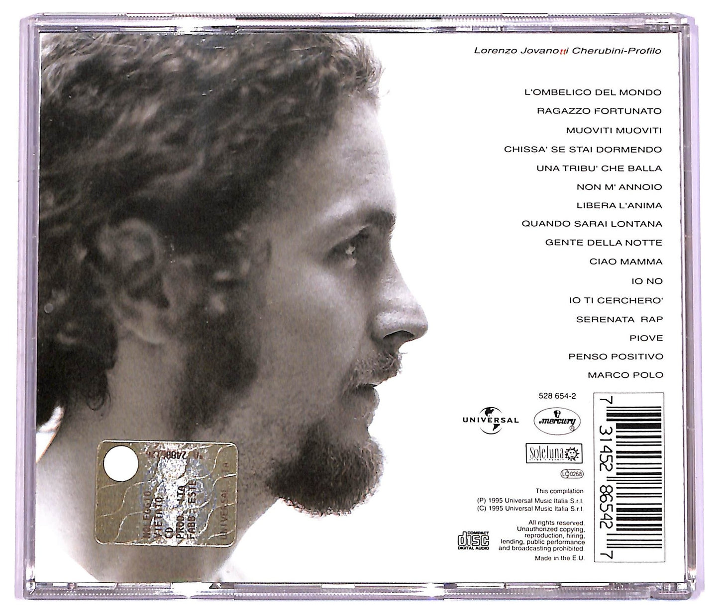 EBOND Jovanotti - Lorenzo 1990-1995 Raccolta CD CD074651