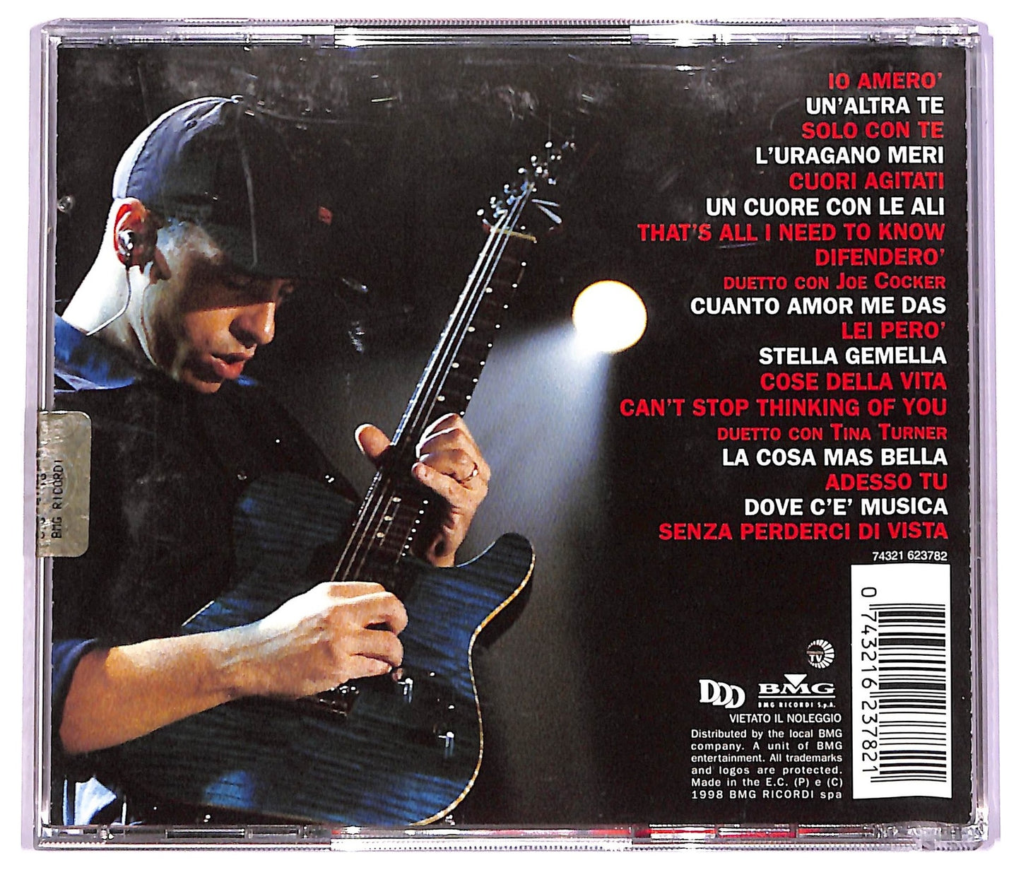 EBOND Eros Ramazzotti - Eros Live CD CD074759