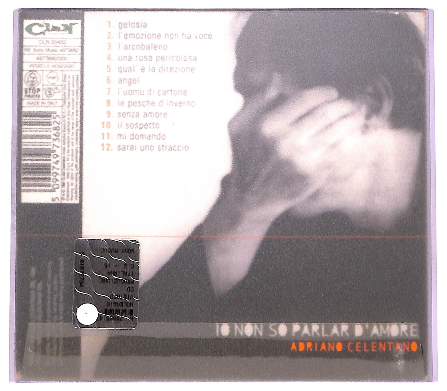 EBOND Adriano Celentano - Io Non So Parlar D'Amore Digipak CD CD074926