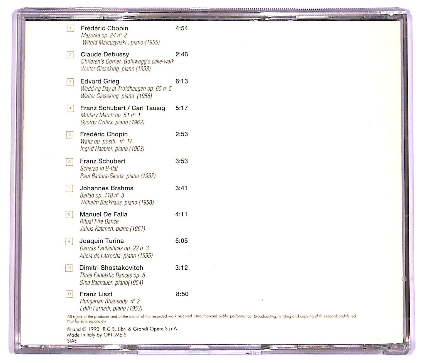 EBOND Various - Pianoforte - Volume 2 EDITORIALE CD CD075025