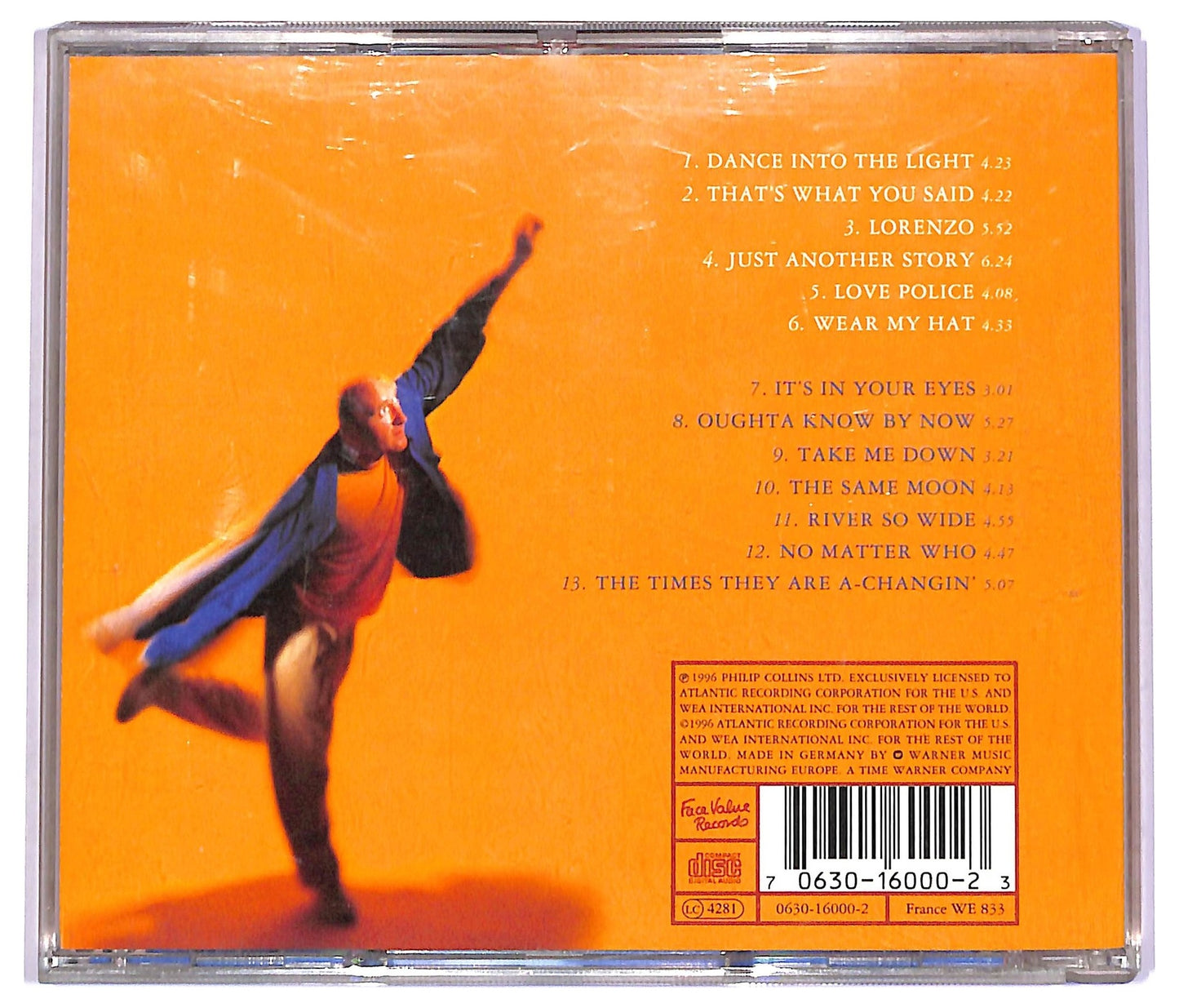 EBOND Phil Collins - Dance Into The Light CD CD075047