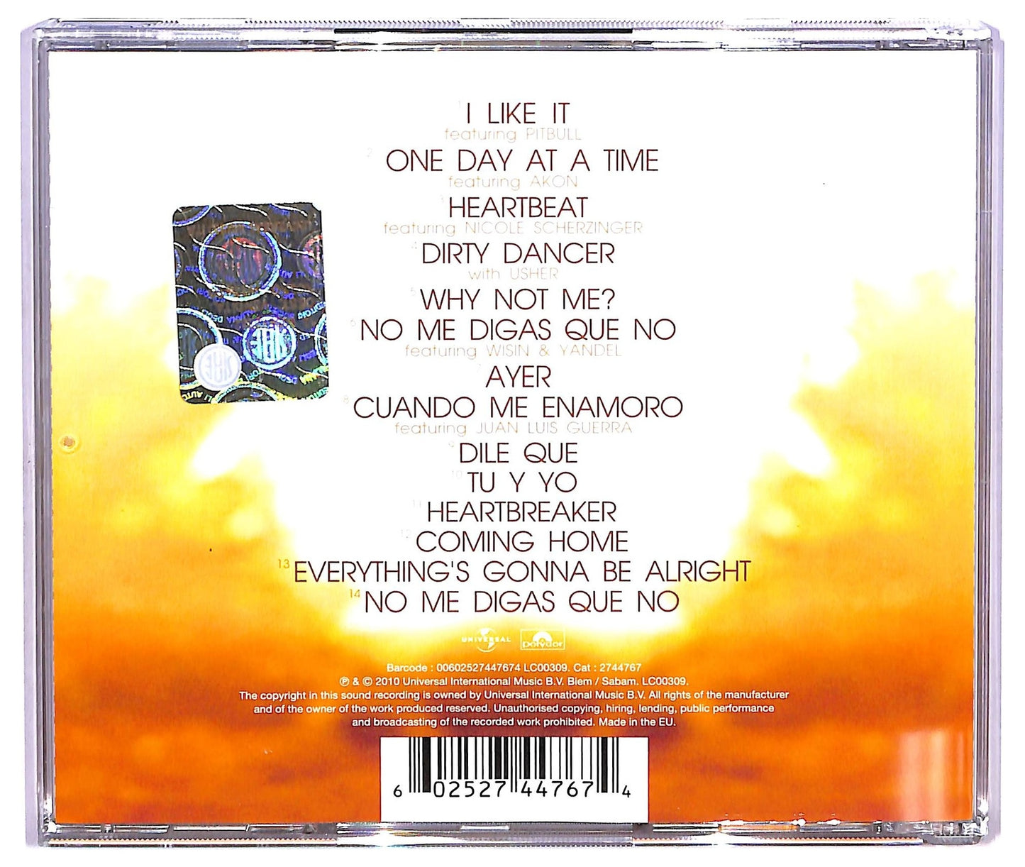 EBOND Enrique Iglesias - Euphoria CD CD075326