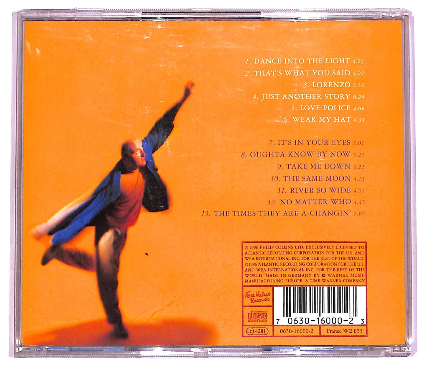 EBOND Phil Collins - Dance Into The Light CD CD076033