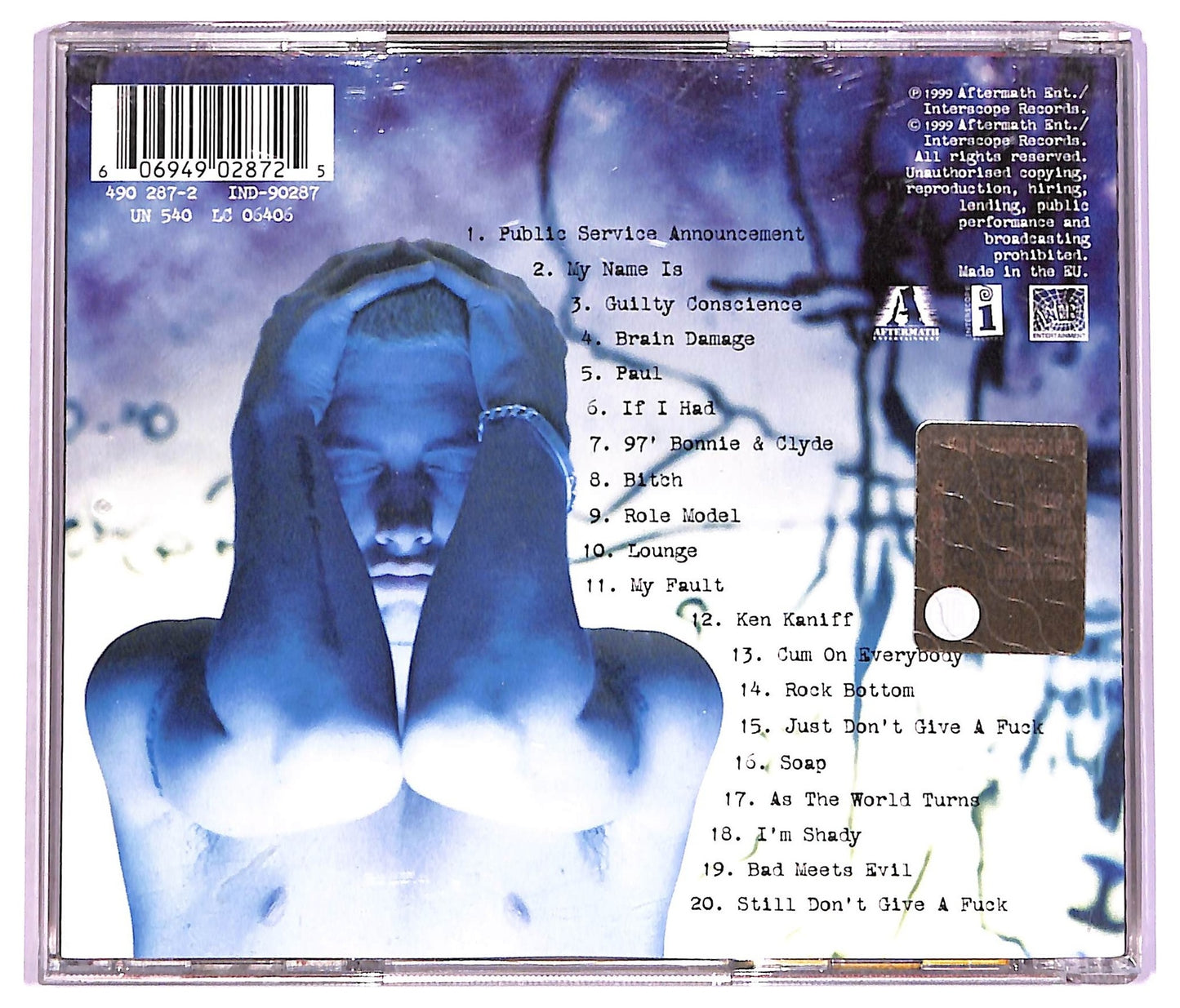 EBOND Eminem - The Slim Shady LP CD CD076819