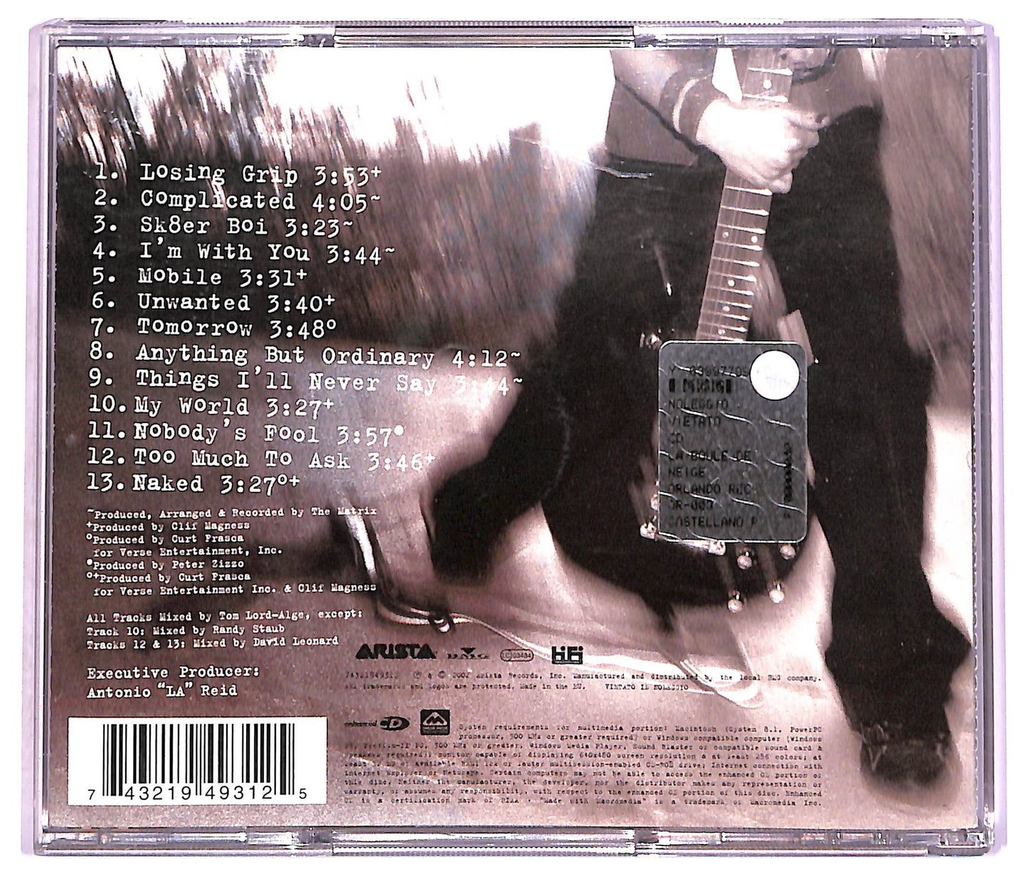 EBOND Avril Lavigne - Let Go COMPILATION JEWEL CASE CD CD076836