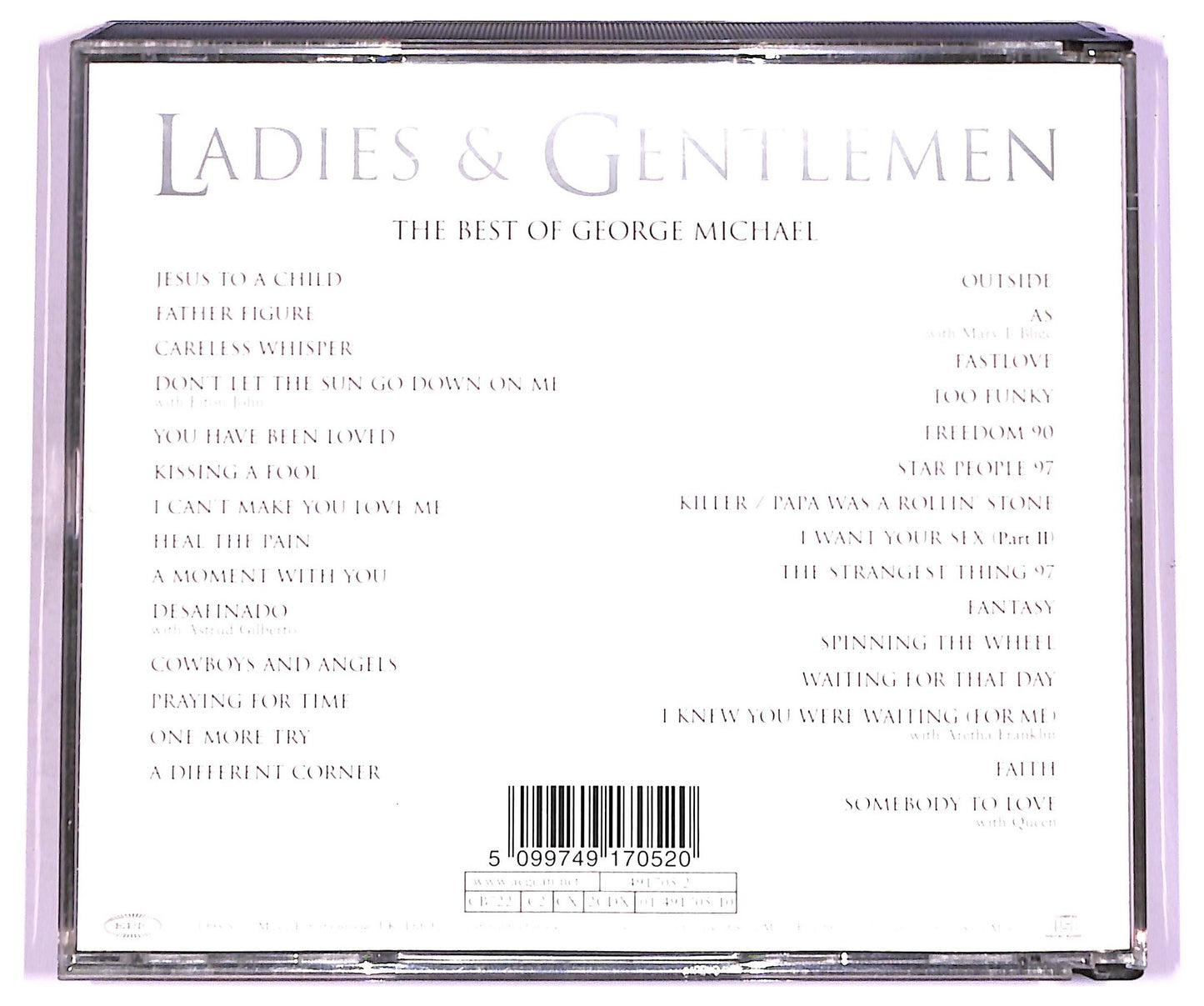 EBOND George Michael - Ladies & Gentlemen CD CD076953