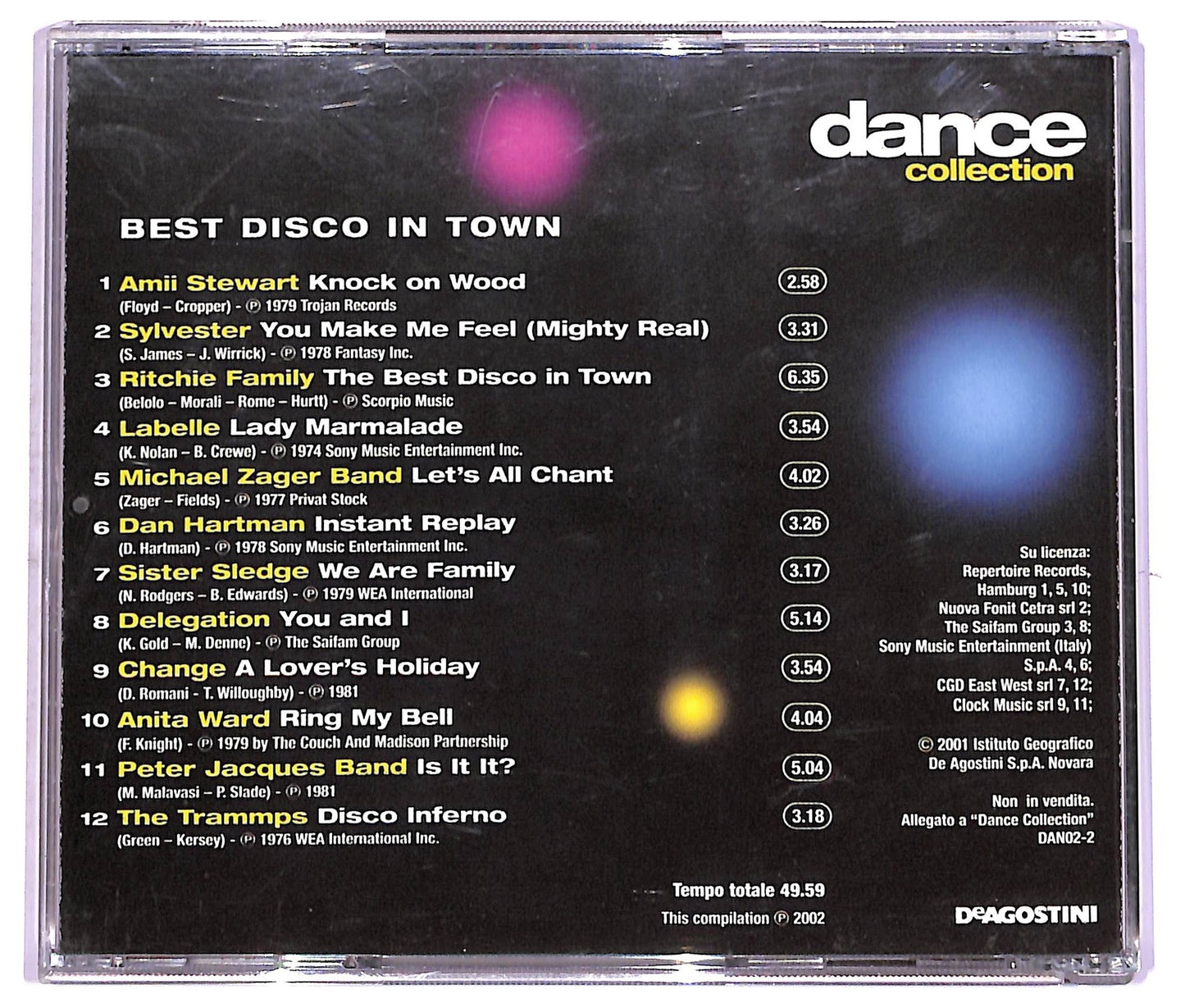 EBOND Various - Dance Collection - Best Disco In Town COMPILATION EDITORIALE JEWEL CASE CD CD077146