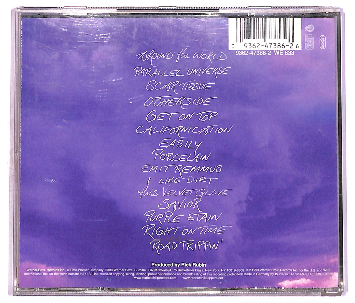 EBOND Red Hot Chili Peppers - Californication CD CD077519